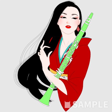 クールでおしゃれな女性の似顔絵イラスト イラスト制作依頼はタノムノ