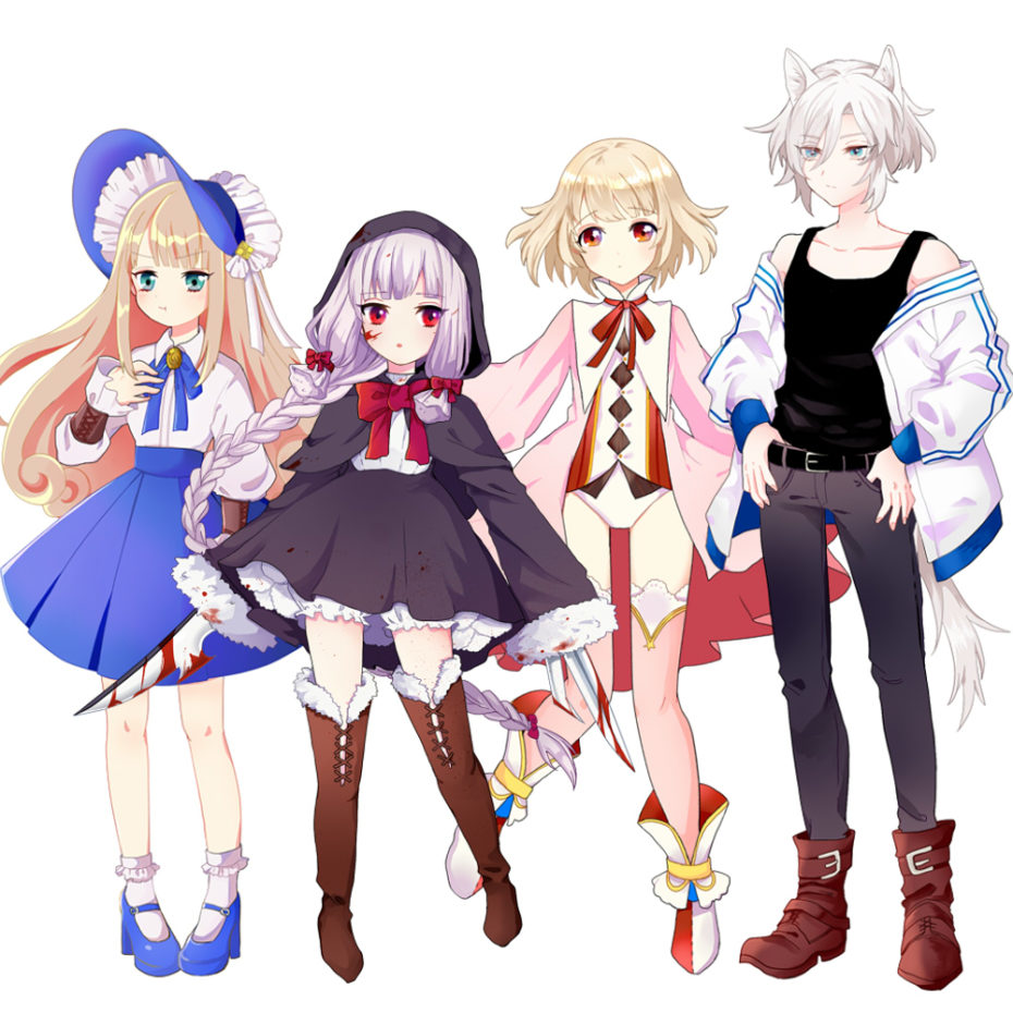キャラクター立ち絵作成