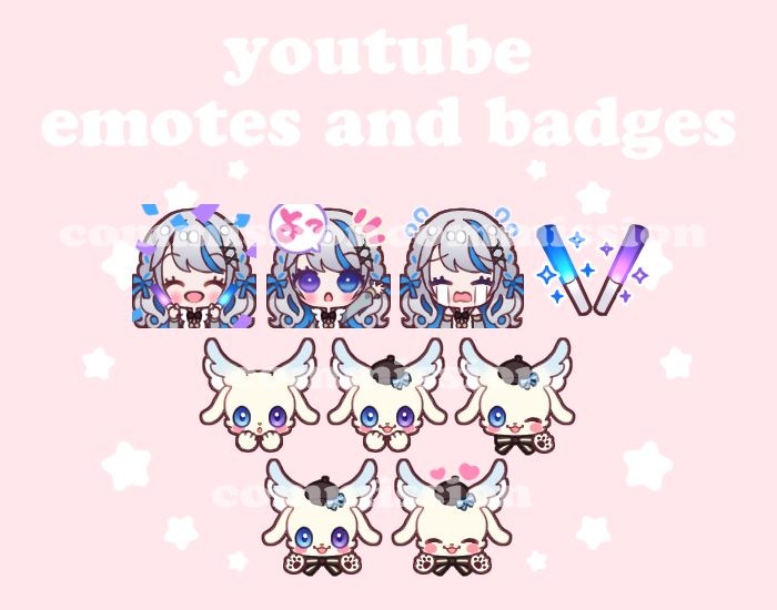 Twitch Youtube Lineスタンプ Gifアニメエモート用イラスト 商用利用可 イラスト制作依頼はタノムノ