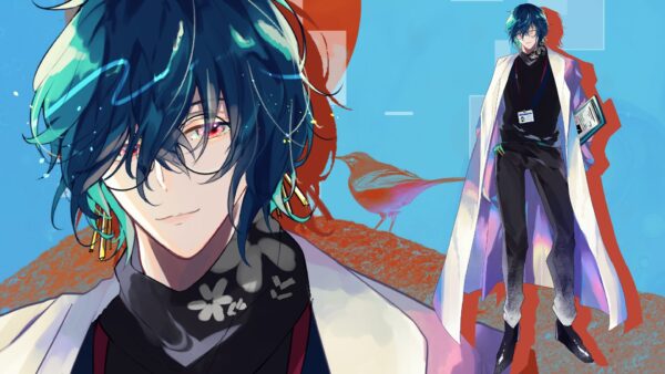 アニメキャラクター イラスト 青色 Z/X Code reunion』Blu-ray BOX 2に購入特典カードが追加決定